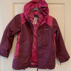 Patagonia girls 3 in 1 jacket size s